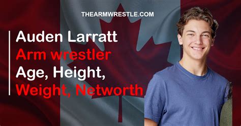 auden larratt age|AUDEN LARRATT